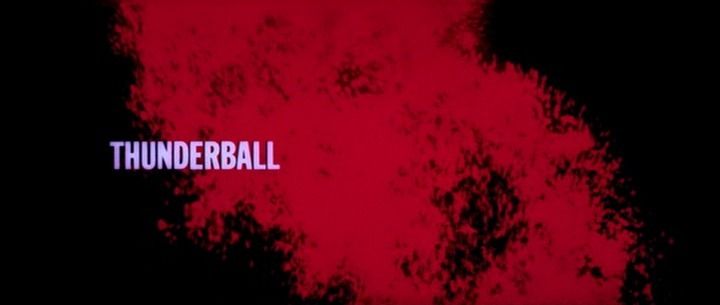 Title screen of Thunderball