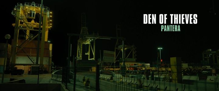 Title screen of Den of Thieves: Pantera