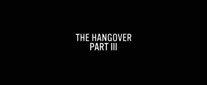 Title screen of The Hangover Part III