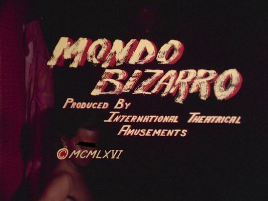 Title screen of Mondo Bizarro