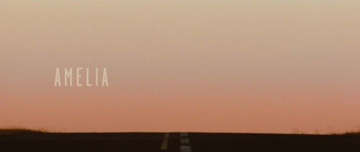 Title screen of Amelia