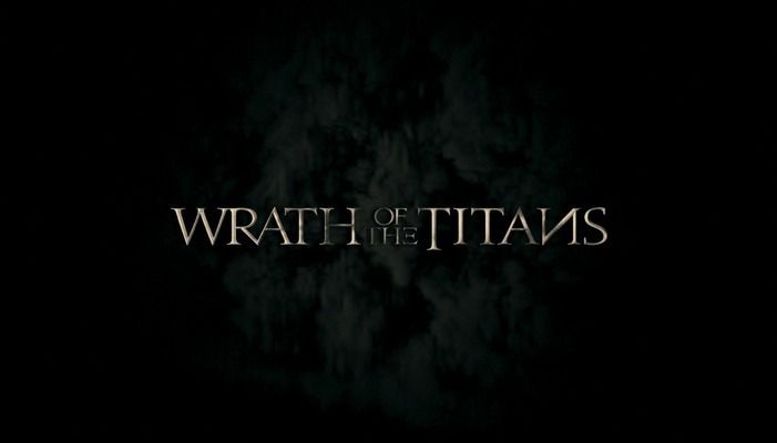 Title screen of Wrath of the Titans