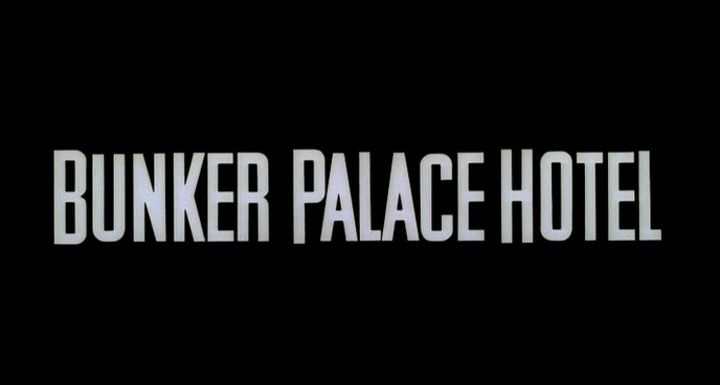 Title screen of Bunker Palace Hôtel