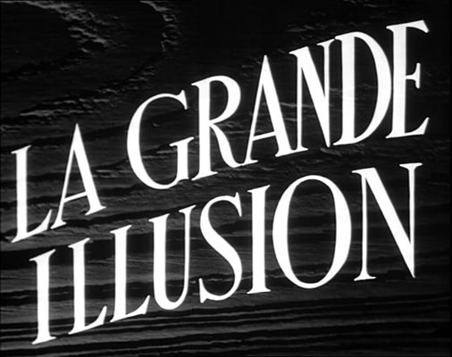 Title screen of La grande illusion