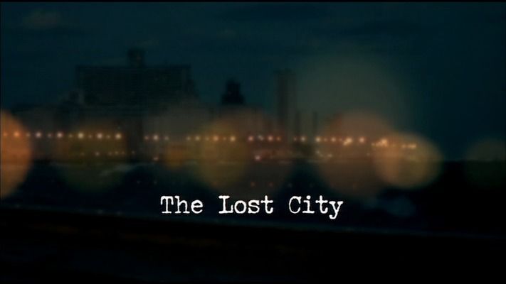Title screen of The Lost City