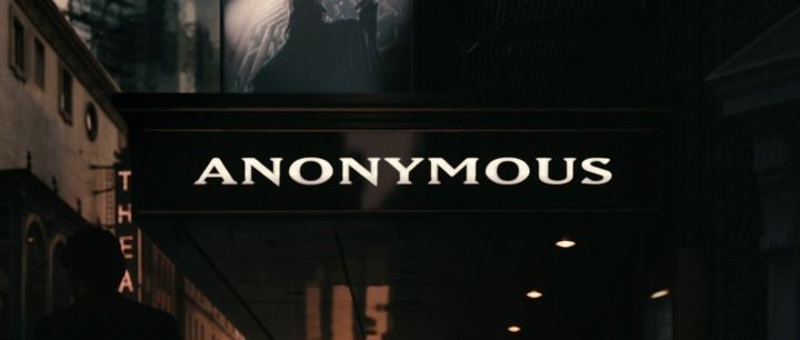 Title screen of Anonymous
