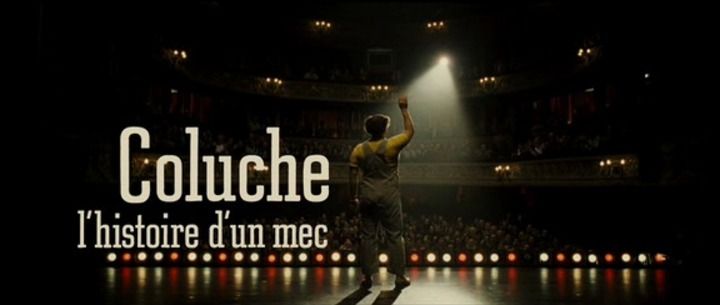 Title screen of Coluche, l'histoire d'un mec