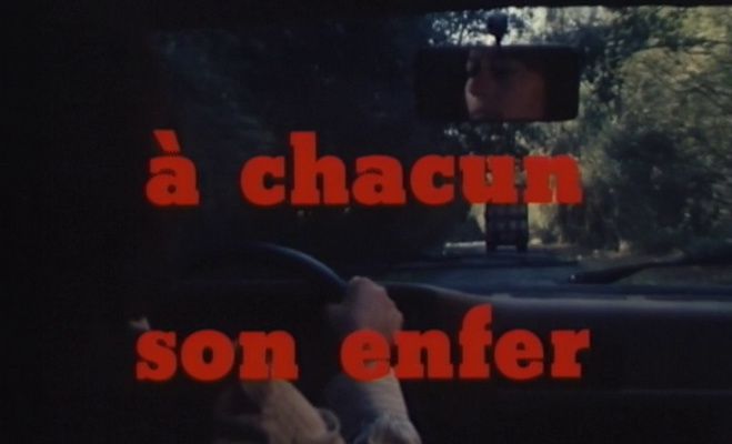 Title screen of À chacun son enfer