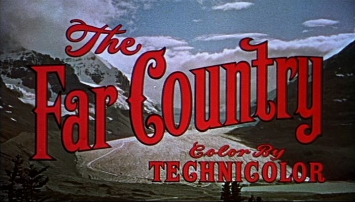 Title screen of The Far Country