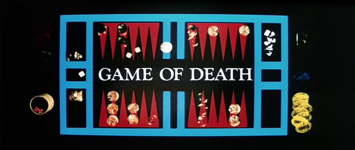 Title screen of Game of Death