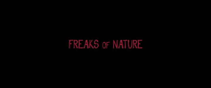 Title screen of Freaks of Nature
