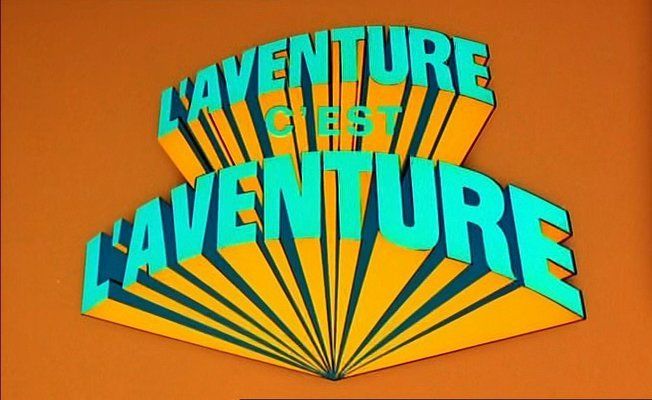 Title screen of L'aventure, c'est l'aventure