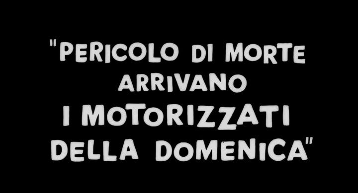 Title screen of I motorizzati