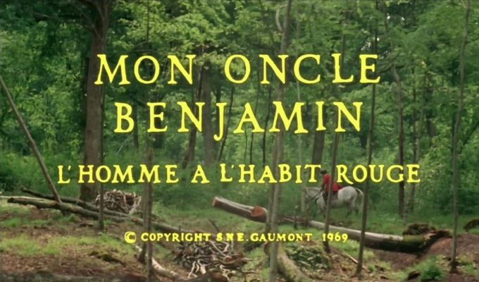 Title screen of Mon oncle Benjamin