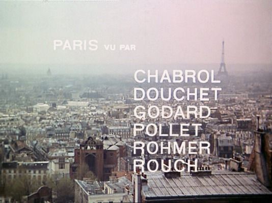 Title screen of Paris vu par...
