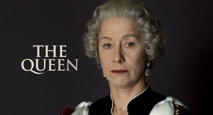 Title screen of The Queen