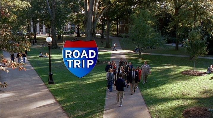 Title screen of Road Trip