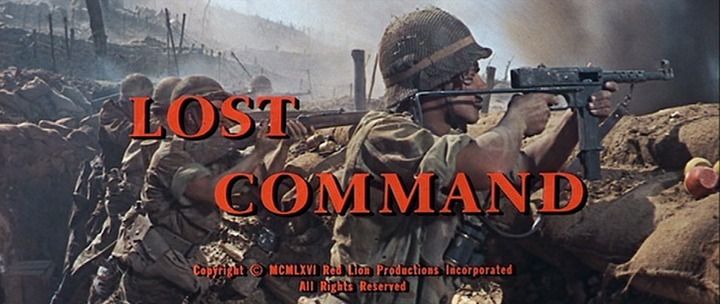 Title screen of Lost Command