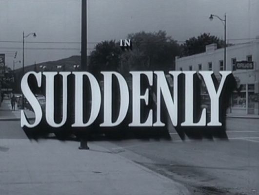 Title screen of Suddenly