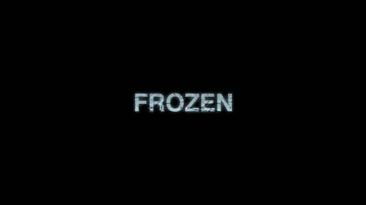 Title screen of Frozen