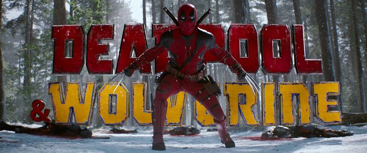 Title screen of Deadpool & Wolverine