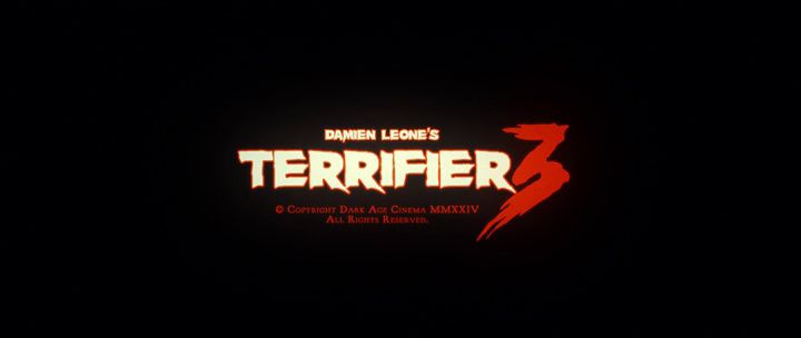 Title screen of Terrifier 3