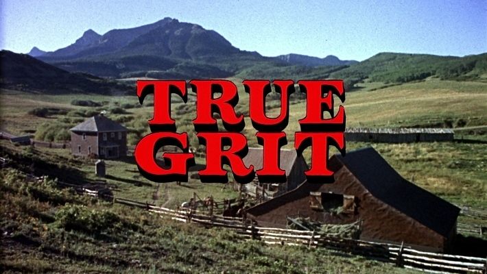 Title screen of True Grit