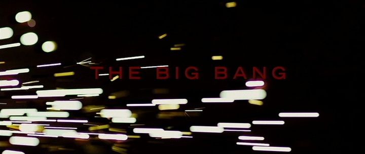 Title screen of The Big Bang
