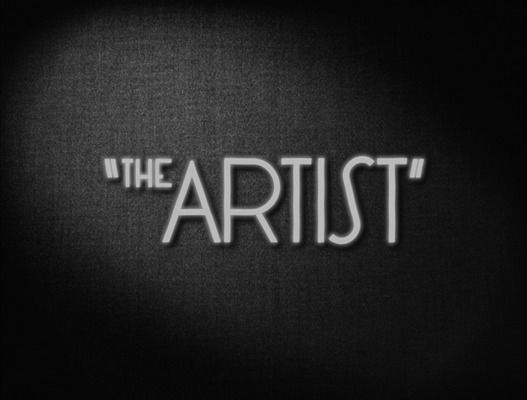 Title screen of The Artist