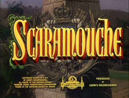Title screen of Scaramouche