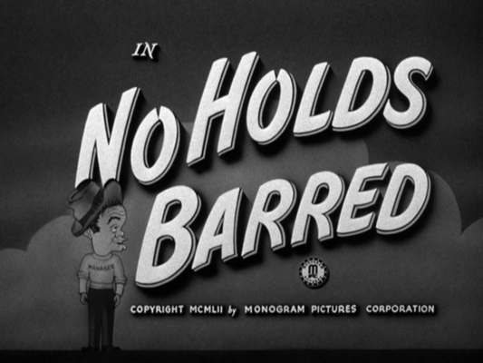 Title screen of No Holds Barred