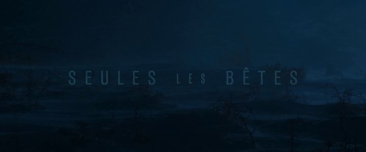 Title screen of Seules les bêtes