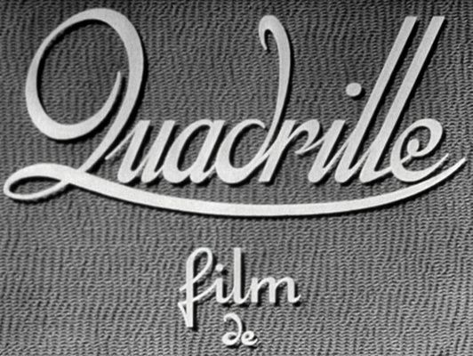 Title screen of Quadrille