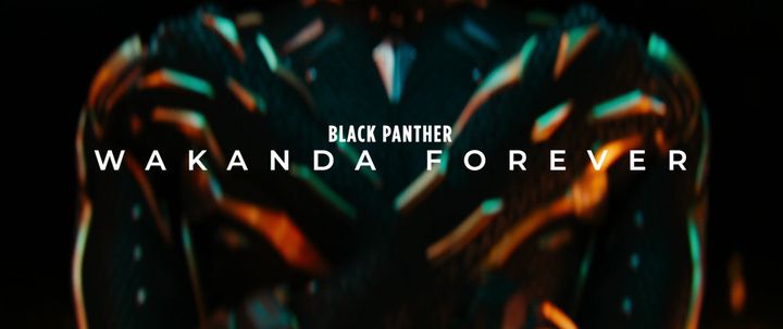 Title screen of Black Panther: Wakanda Forever