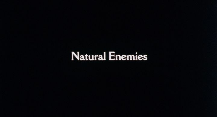 Title screen of Natural Enemies