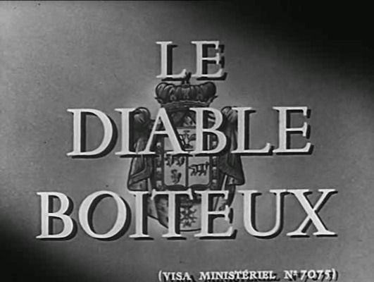 Title screen of Le diable boiteux