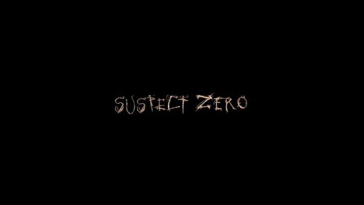 Title screen of Suspect Zero