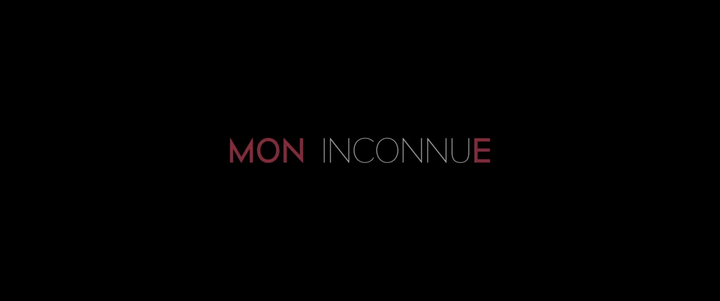 Title screen of Mon inconnue