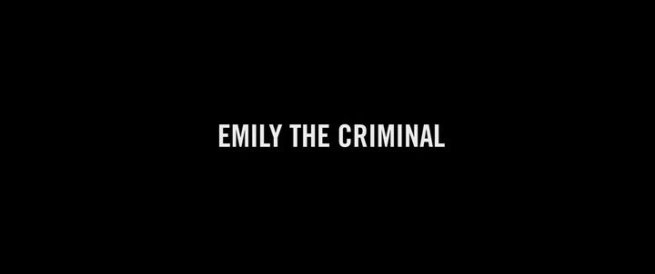 Title screen of Emily the Criminal