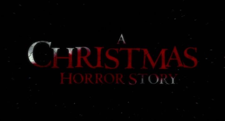 Title screen of A Christmas Horror Story