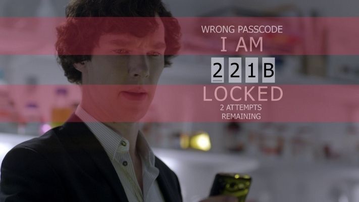 Shot from Sherlock