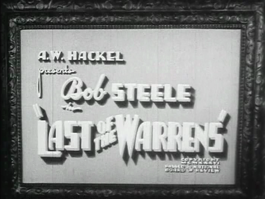 Title screen of Last of the Warrens