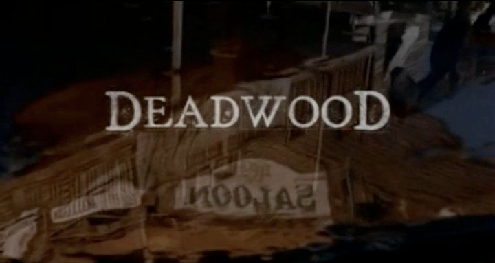 Title screen of Deadwood