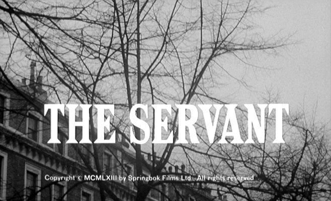 Title screen of The Servant
