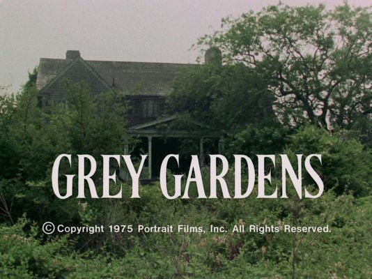 Title screen of Grey Gardens