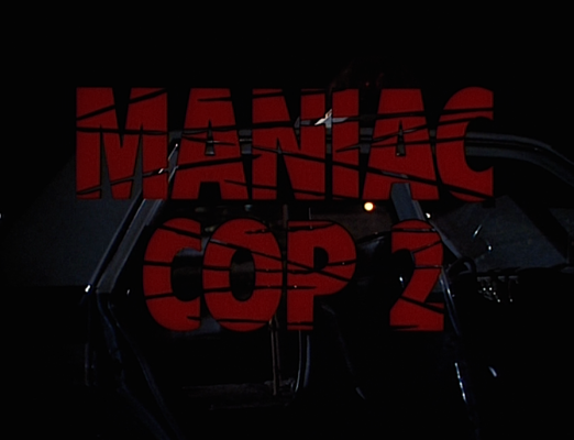 Title screen of Maniac Cop 2