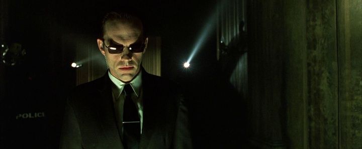 Shot from The Matrix