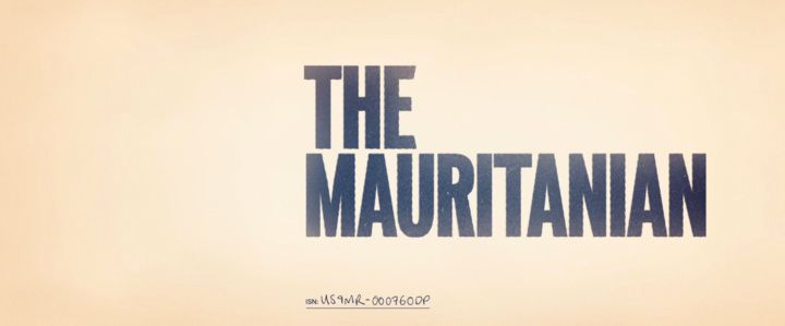 Title screen of The Mauritanian