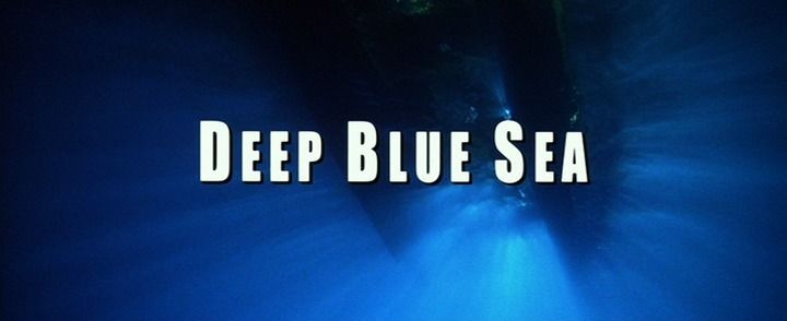 Title screen of Deep Blue Sea