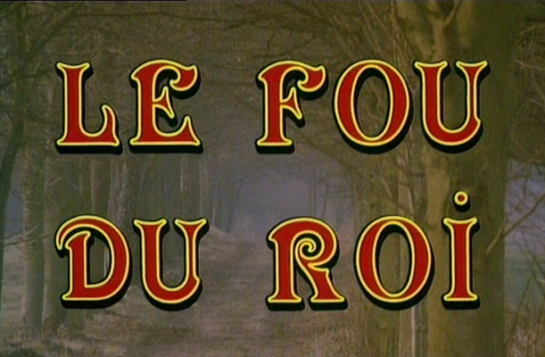 Title screen of Le fou du roi